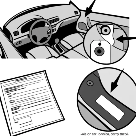 vehicle identification number VIN location